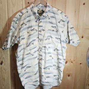 Cabela's Fish Print Shirt